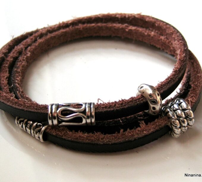 N2708_bracelet_wrap_cuir_homme