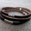 N2708ter_Bracelet_homme_cuir_3_tours_acier_inoxydable