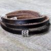 N2708tera_Bracelet_homme_cuir_3_tours_acier_inoxydable