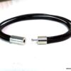 N2713e_Bracelet_homme_femme_cordon_cuir_fermoir_acier_inoxydable