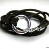 N2719tera_bracelet_wrap_cordon_daim_anneau_plaque_argent