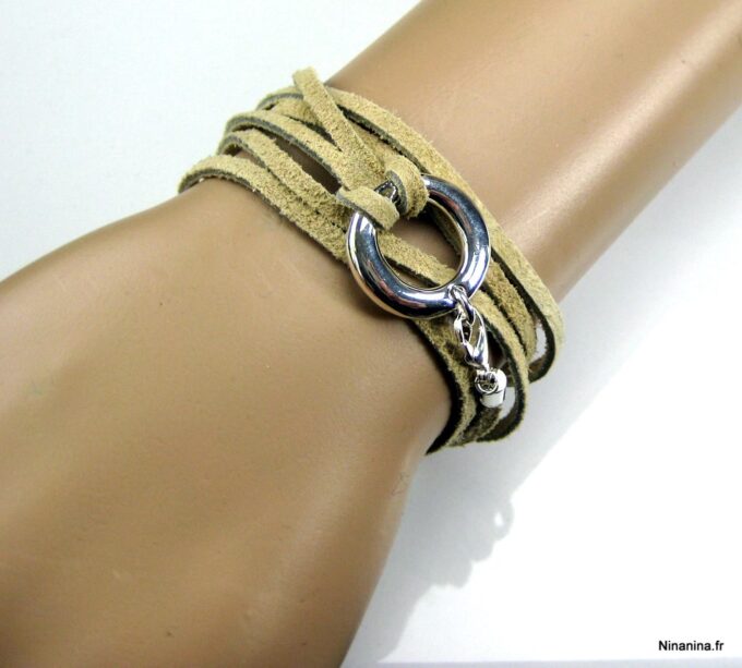 N2719terd_bracelet_wrap_daim_et_plaque_argent