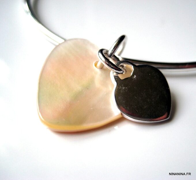 N2726a_Bracelet_jonc_coeur_plaque_argent_et_nacre