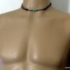 N2750e_Collier_homme_cordon_cuir_argent_massif_perle_tube_bois_turquoise