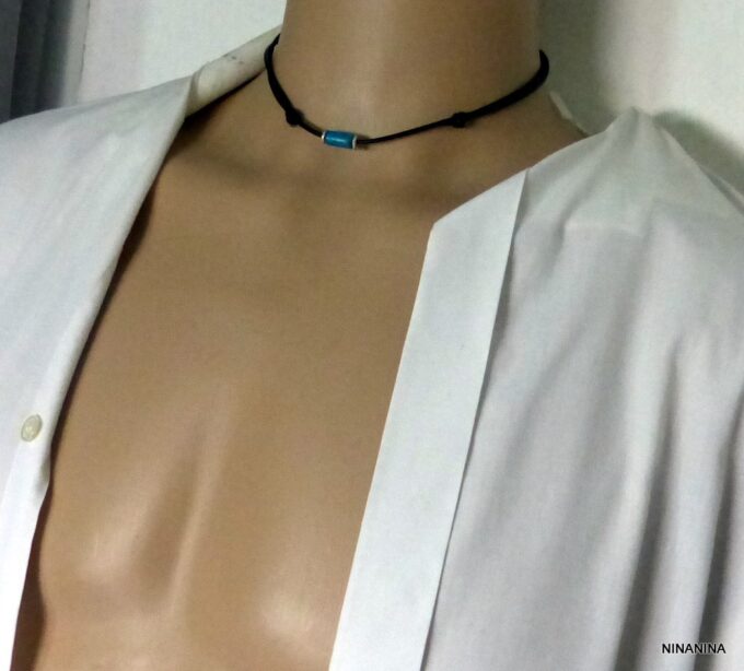 N2750tere_collier_homme_cordon_cuir_argent_massif_perle_bois_turquoise