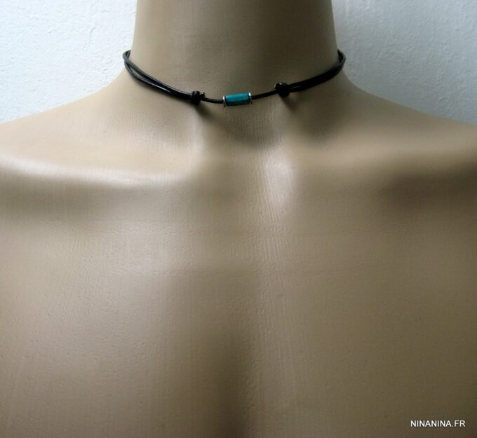 N2750terj_collier_cordon_cuir_argent_massif_bois_turquoise