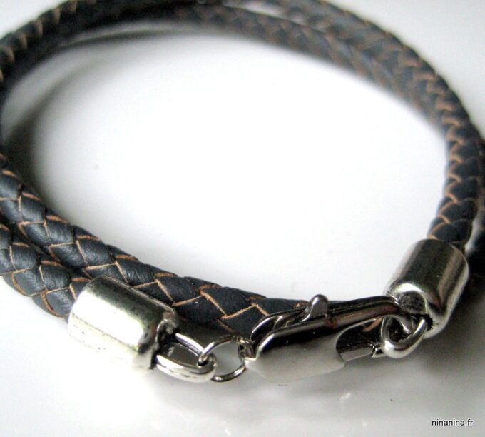 N2754B_bracelet_cuir_tresse_et_argent