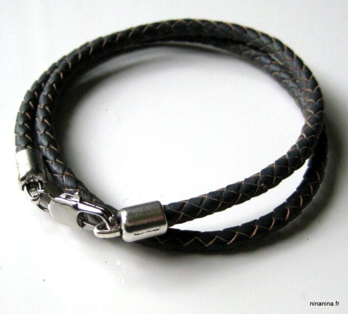 N2754_bracelet_cuir_tresse_et_argent