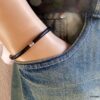 N2774c_Bracelet_homme_cordon_cuir_perle_tube_argent_massif_925_NINANINA