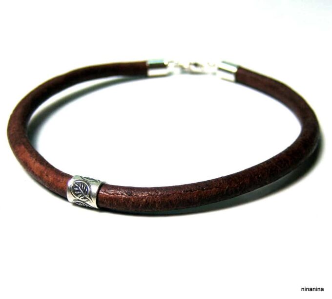 N2774tera_bracelet_homme_cuir_et_bague_argent_massif