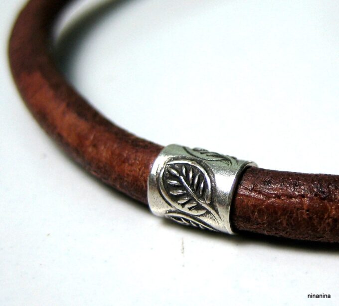 N2774terb_bracelet_homme_cuir_et_bague_argent_massif