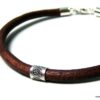 N2774terg_bracelet_homme_cuir_et_bague_argent_massif