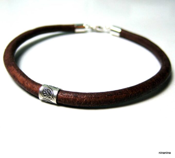 N2774terj_bracelet_homme_cuir_et_bague_argent_massif
