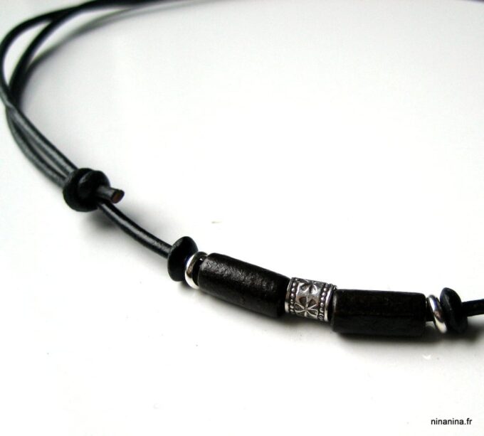 N2779a_collier_cuir_et_argent_massif