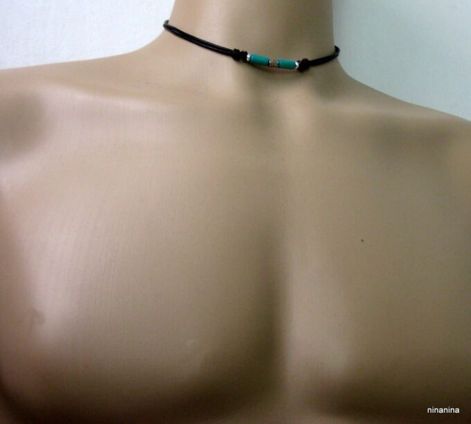 N2779terg_collier_cordon_cuir_et_argent_massif