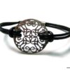 N2826ter_bracelet_cordon_cuir_et_rosace_filigranee_argent