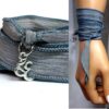 N2838_Bracelet_femme_wrap_lien_soie_gris_chakra_ohm_metal_argent