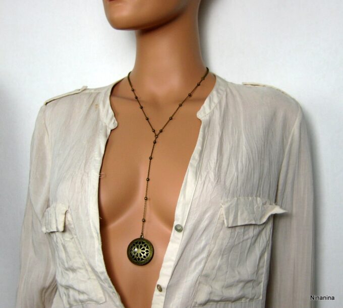 N2844terg_collier_Y_porte-photo_bronze