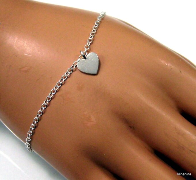 N2866terb_bracelet_coeur_argent_massif