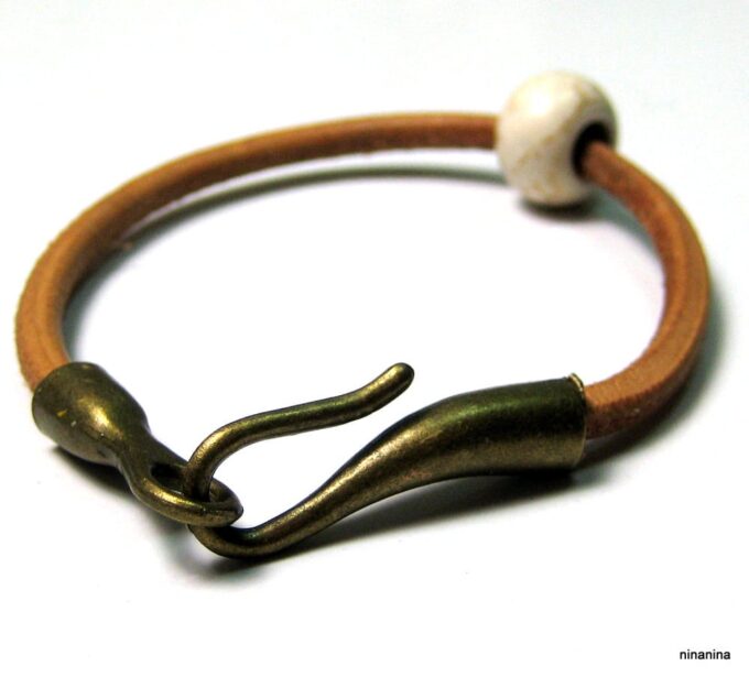 N2898tera_bracelet_cuir_et_turquoise_blanche