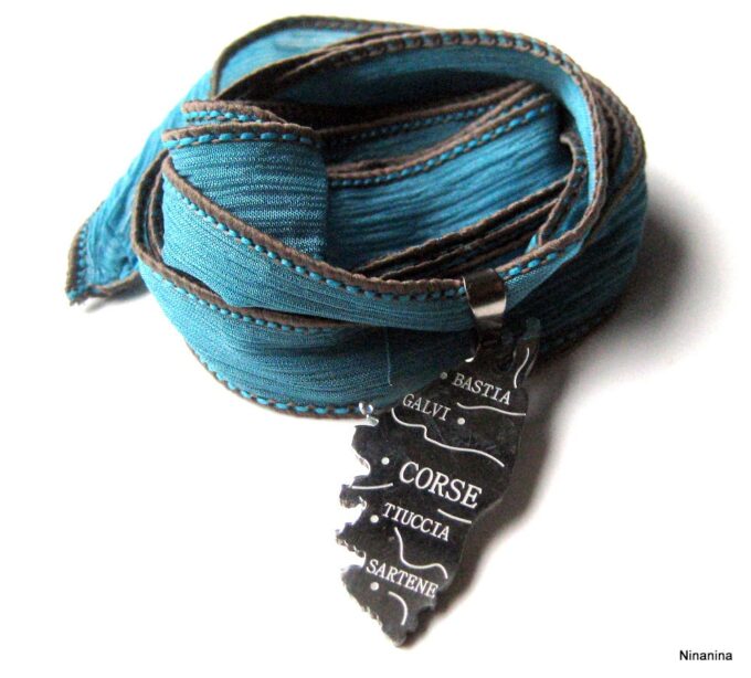 N2917a_bracelet_wrap_soie_et_CORSE_argent