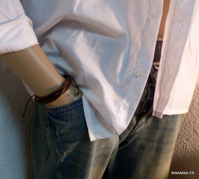 N2923a_Bracelet_homme_cuir_tresse_multiliens_marrron_chocolat_NINANINA