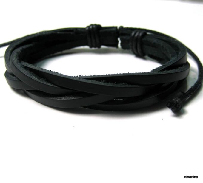 N2923terc_Bracelet_homme_cuir_tresse