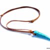 N2960terf_Collier_homme_cuir_dent_de_tigre_corne_turquoise