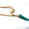 N2960terj_collier_homme_cuir_corne_turquoise