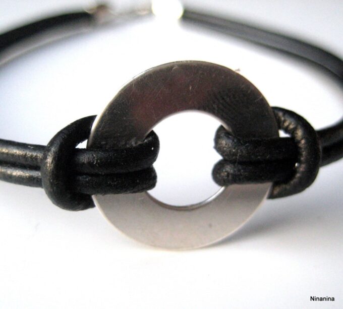 N2980BISA_bracelet_cible_cuir_et_argent_massif