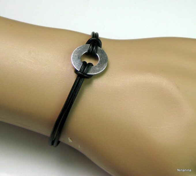 N2980terd_bracelet_cible_cuir_et_argent_massif