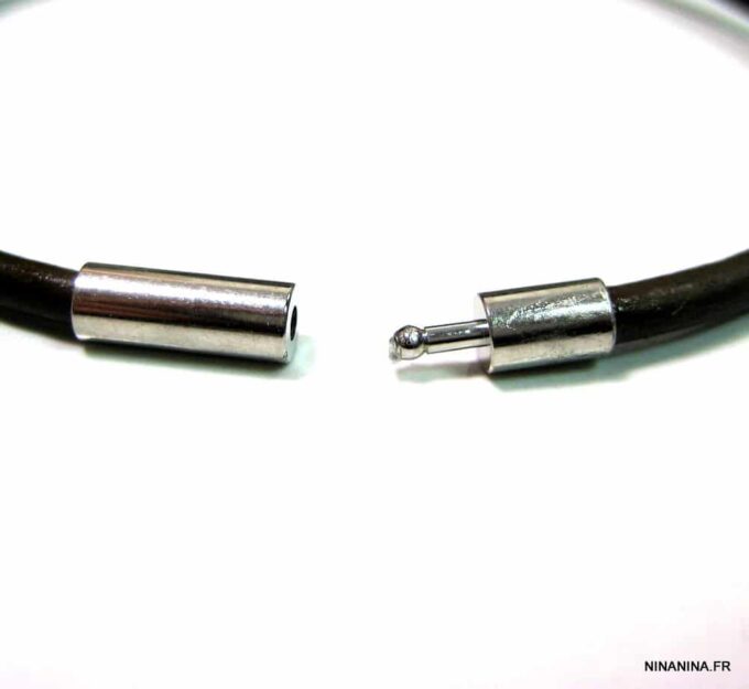 N2984terd_bracelet_cuir_boule_acier_inoxydable