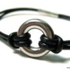 N2990tera_bracelet_cordoncuir_et_cible_acier_inoxydable