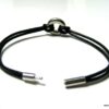 N2990terd_bracelet_cordoncuir_et_cible_acier_inoxydable