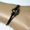 N2990terf_bracelet_cordoncuir_et_cible_acier_inoxydable