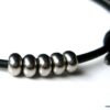 N2991terc_bracelet_cordon_cuir_perles_acier_inoxydable