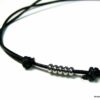 N2992terd_collier_homme_cordon_cuir_rondelles_acier_inoxydable