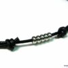 N2992teri_collier_homme_cordon_cuir_rondelles_acier_inoxydable
