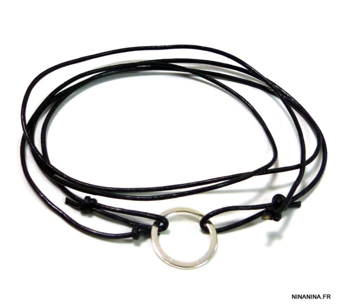 N3012ter_bracelet_wrap_cordon_cuir_anneau_argent_massif