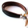 N3014f_bracelet_homme_cuir_et_corne_blanche