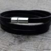 N3031e_Bracelet_homme_cuir_3_tours_fermoir_acier_inoxydable_-_Bijoux_Bracelets_en_ligne_Ninanina