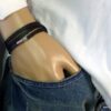 N3031tere_Bracelet_homme_cuir_3_tours_cuir_fermoir_acier_inoxydable