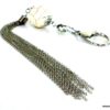 N3032A_Porte-cles_bijou_de_sac_boule_blanche_pompon_argent_NINANINA
