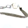 N3032J_Porte-cles_bijou_de_sac_boule_blanche_pompon_argent_NINANINA