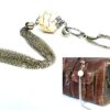 N3032_Porte-cles_bijou_de_sac_boule_blanche_pompon_argent_NINANINA