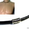 N3036ter_Collier_homme_cordon_cuir_rondelles_acier_inoxydable