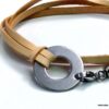 N3037tera_Bracelet_cible_2_tours_cuir_et_acier_inoxydable