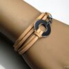 N3037terd_bracelet_xrap_cuir_et_disque_acier_inoxydable