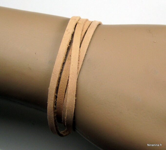 N3037terg_bracelet_xrap_cuir_et_disque_acier_inoxydable