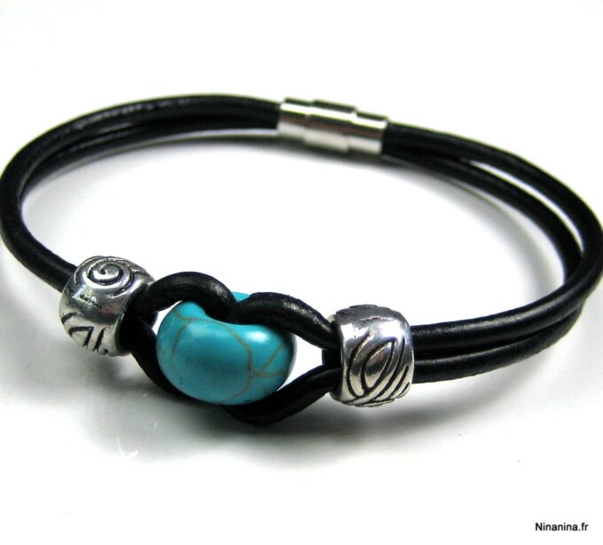 N3054terd_bracelet_cordon_cuir_et_turquoise